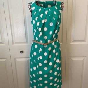 Dress Barn Signature Darby Polka Dot Dress